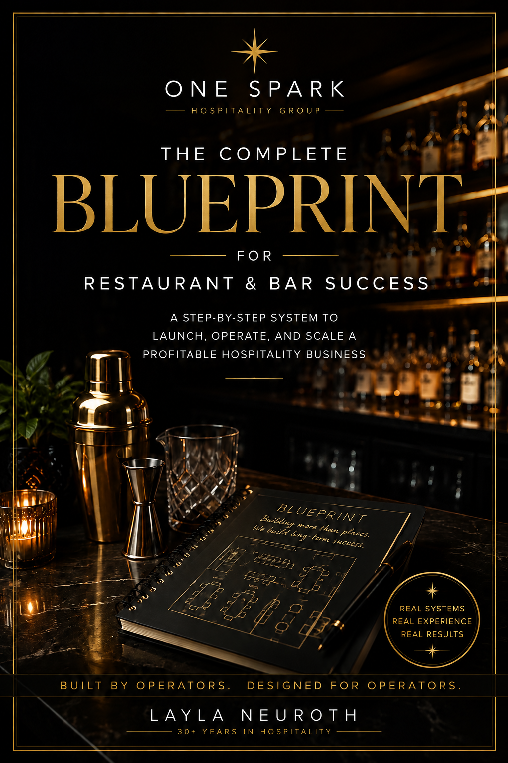 The free 125-page Restaurant & Bar Startup Blueprint cover